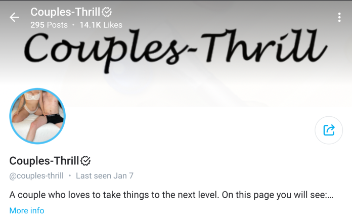 Couples Thrill – The Name Says it All