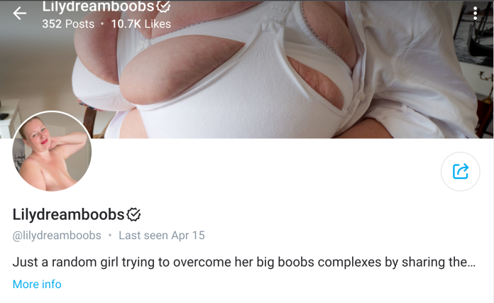 Lilly big boobs – The Name Says it All