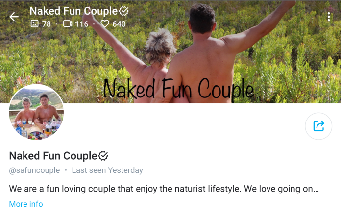Naked Fun Couple – More Than You Can Imagine